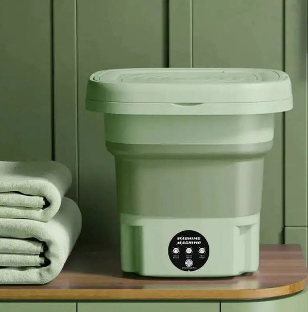 Portable Folding Mini Washing Machine with Sterilization and Drying | 6L Capacity, 3 Washing Modes