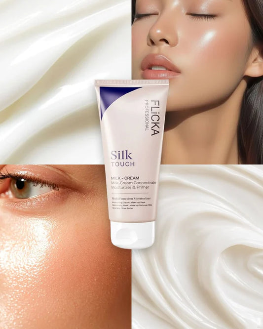 Flicka Silk Touch Milk Cream Moisturizer & Primer - 60g