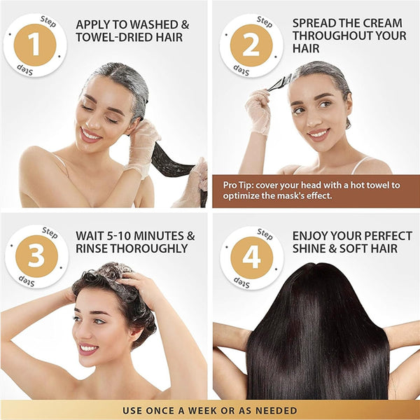 Karseell Collagen Hair Treatment Mask - Deep Repair Conditioning oil