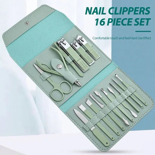 Portable 16 pcs Manicure Kit